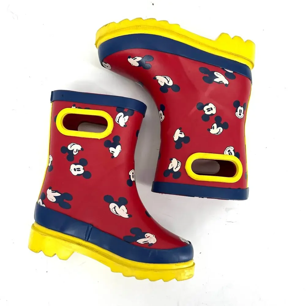 Disney Mickey Mouse Toddler Waterproof Rain boots EU23 - US7‎